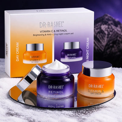 Dr Rashel Vitamin C And Retinol Day & Night Cream Combo