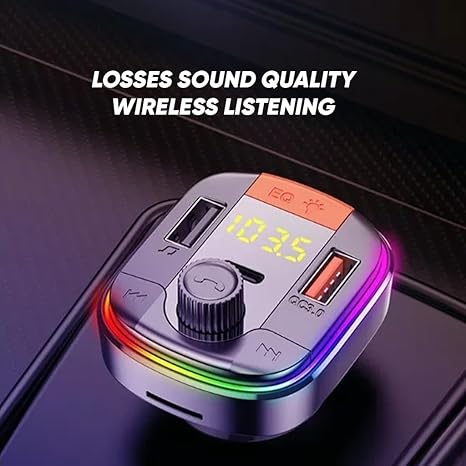 Bluetooth Dual USB Car FM Transmitter