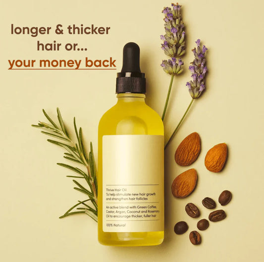 Natural Rosemary Castor Hair Growth Oil