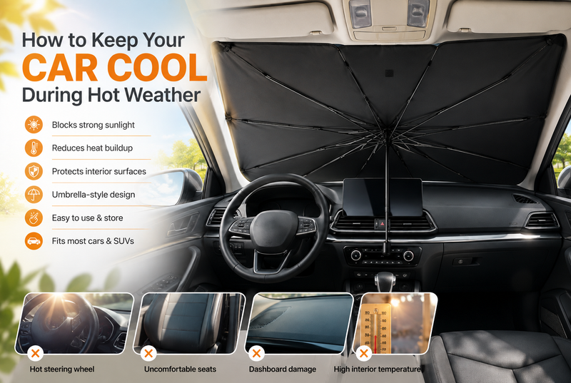 How to Keep Your Car Cool During Hot Weather