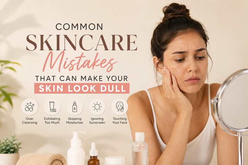 Common Skincare Mistakes That Can Make Your Skin Look Dull