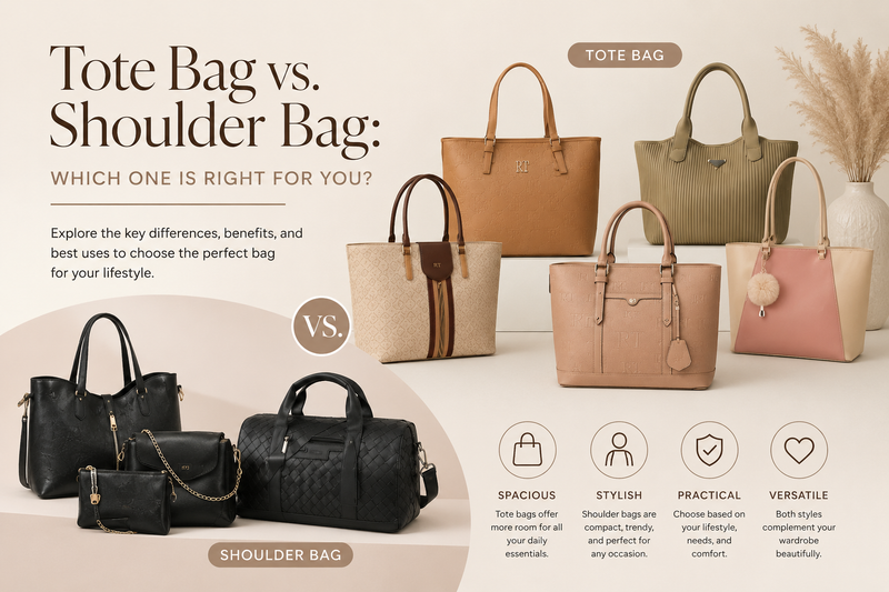 Tote Bag vs. Shoulder Bag: Which One Is Right for You?