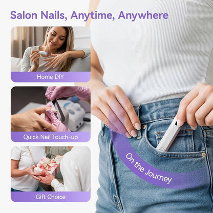 2-in-1 USB Rechargeable Nail Curing Lamp