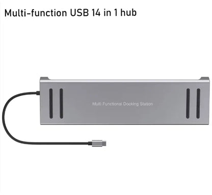 14 In 1 USB C Docking Station