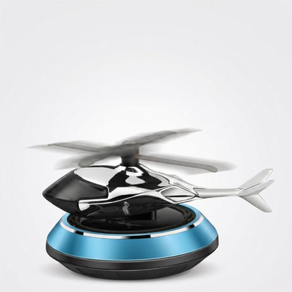 Solar Powered Helicopter Car Air Freshener