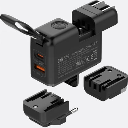 65W Fast Dual Port GaN Charger