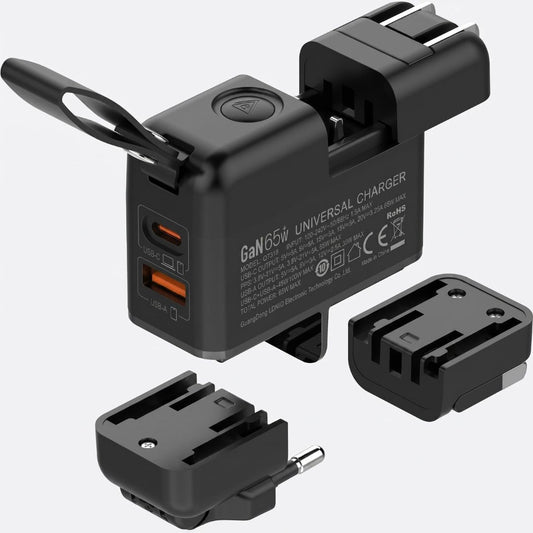 65W Fast Dual Port GaN Charger