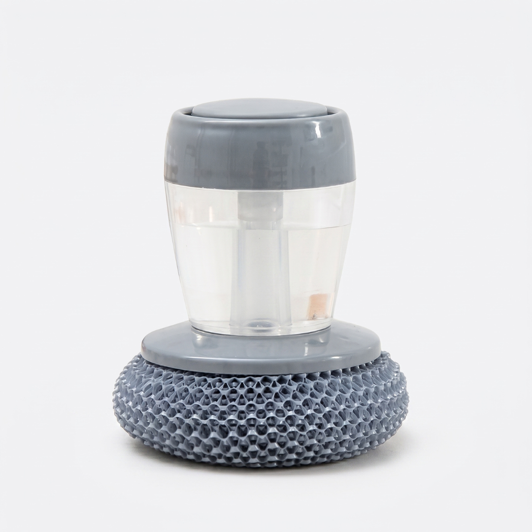 Soap Dispenser Dish Scrub Brush Cleaner