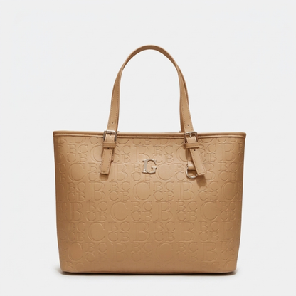 BC Monogram Structured Women's Tote Handbag