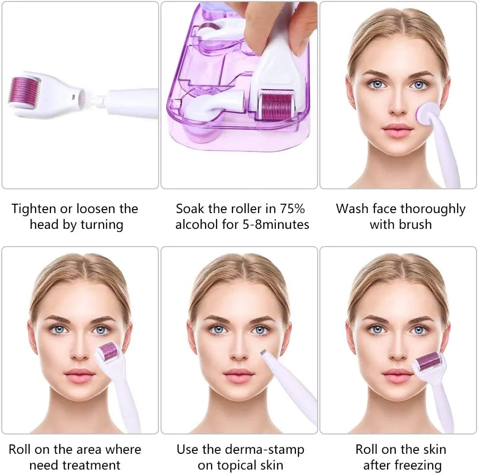 6-in-1 Derma Roller System