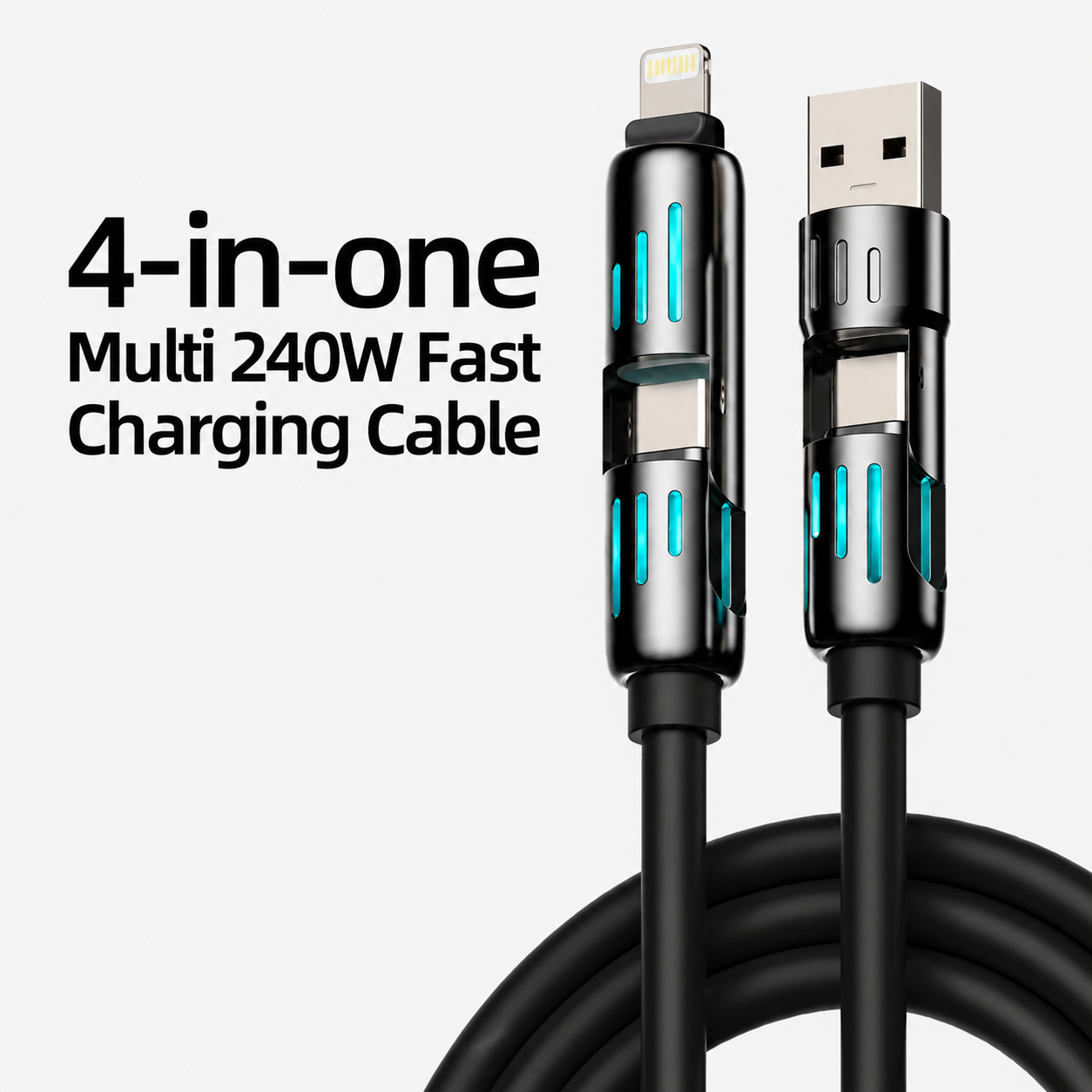 4-in-1 Multi USB Charging Cable