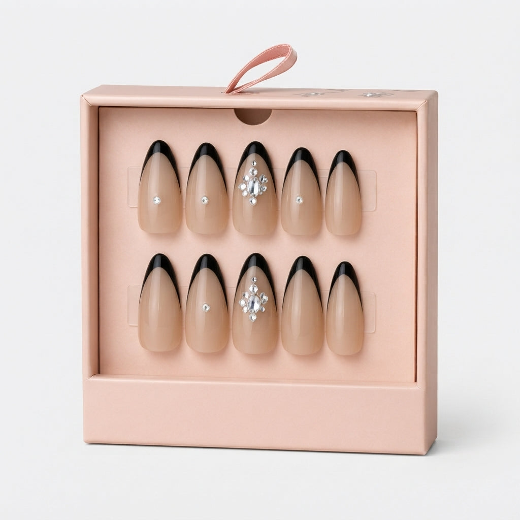 Febble - Golden Glam Luxe Press-On Nails