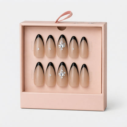 Febble - Golden Glam Luxe Press-On Nails