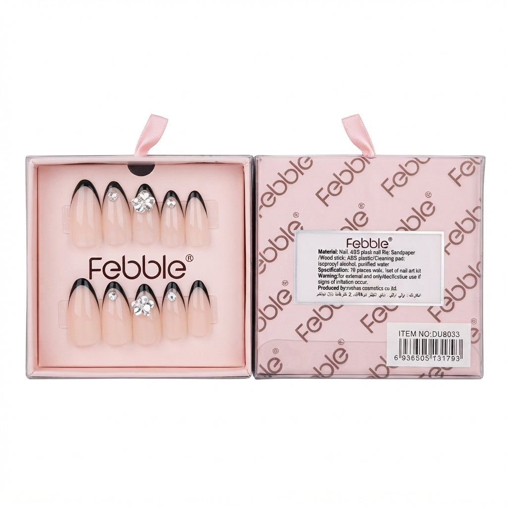 Febble - Golden Glam Luxe Press-On Nails