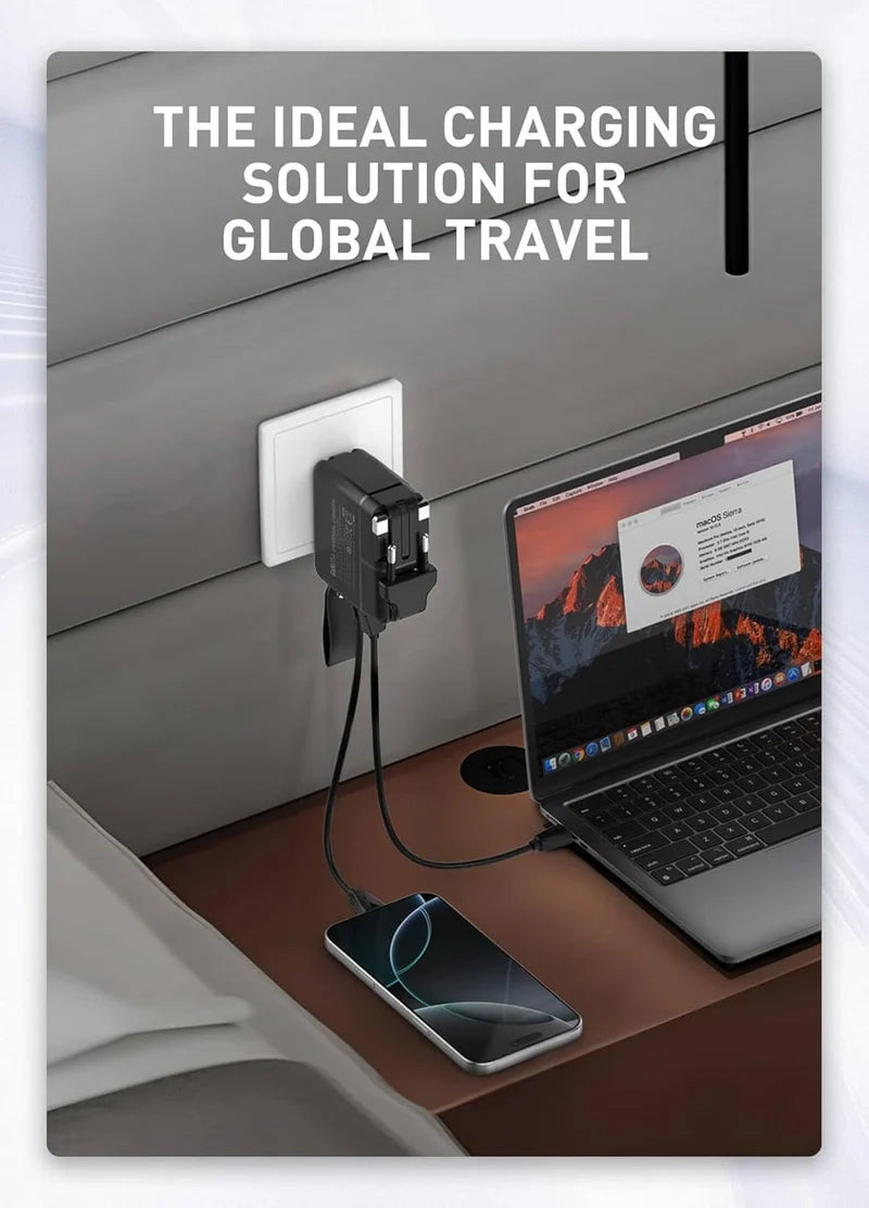 65W Fast Dual Port GaN Charger