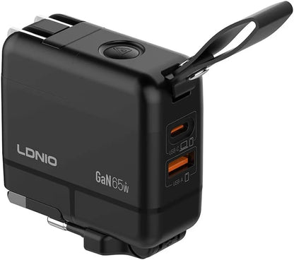 65W Fast Dual Port GaN Charger