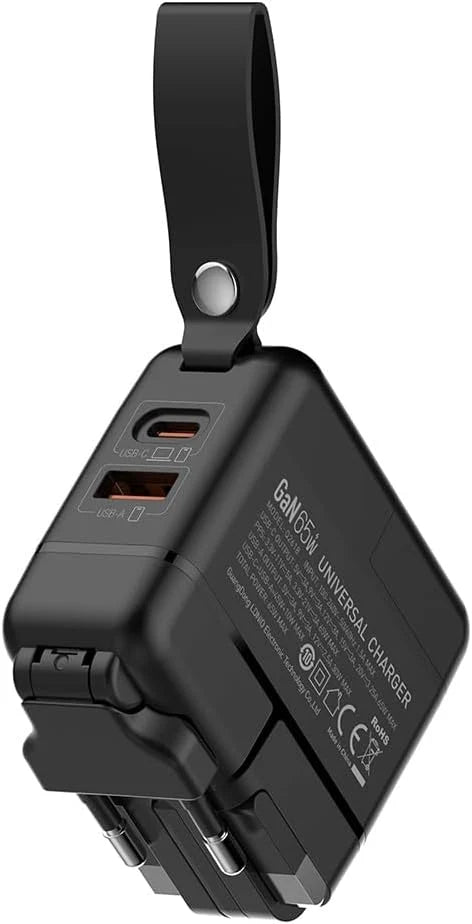 65W Fast Dual Port GaN Charger