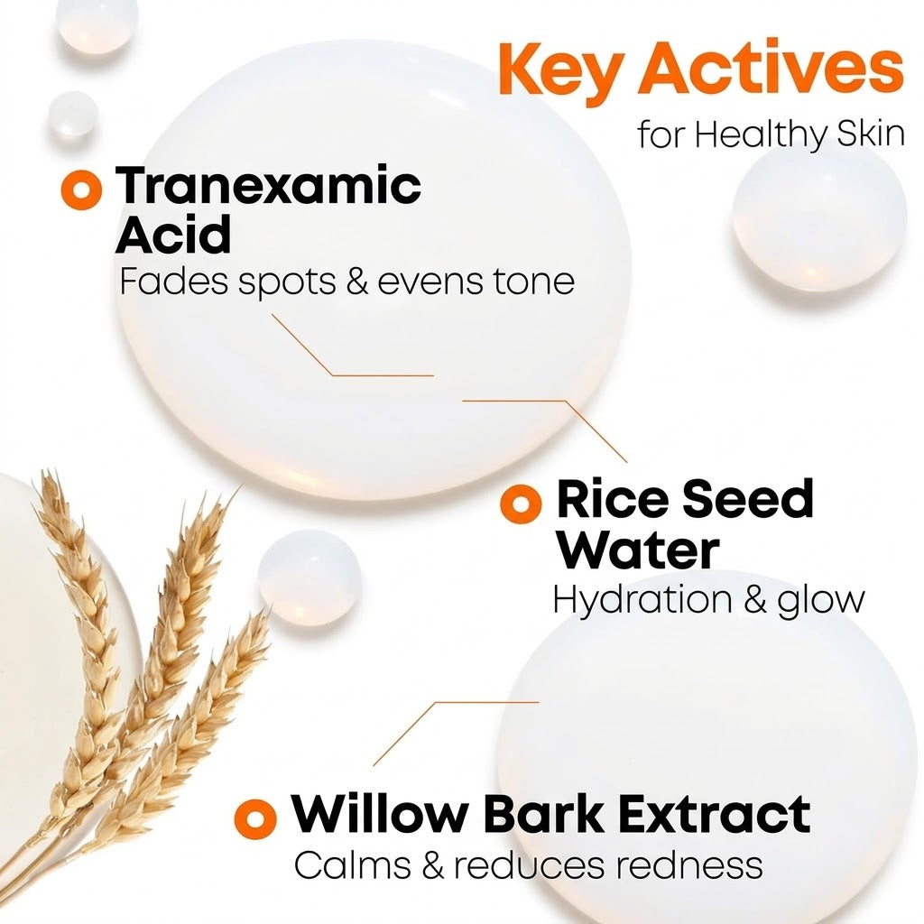 Nineless - Rice & TXA Toner