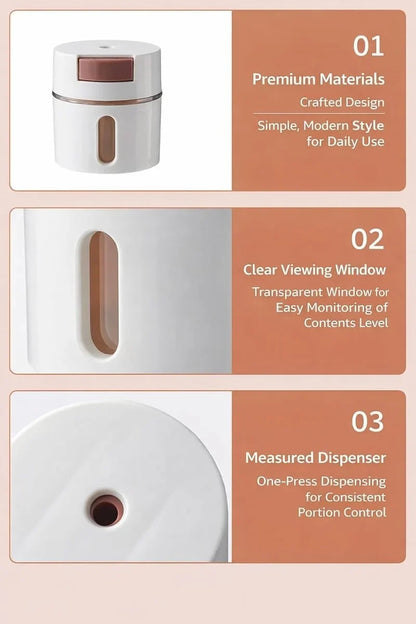 Wall Mounted Spice Holder Organizer Set