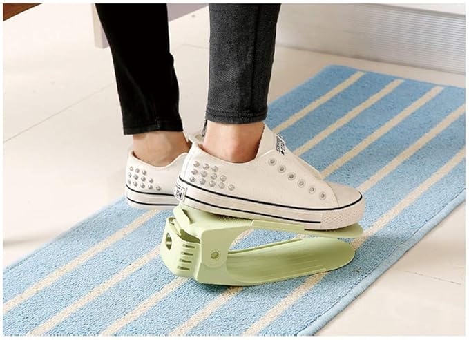 Adjustable Foldable Shoe Slot Organizer