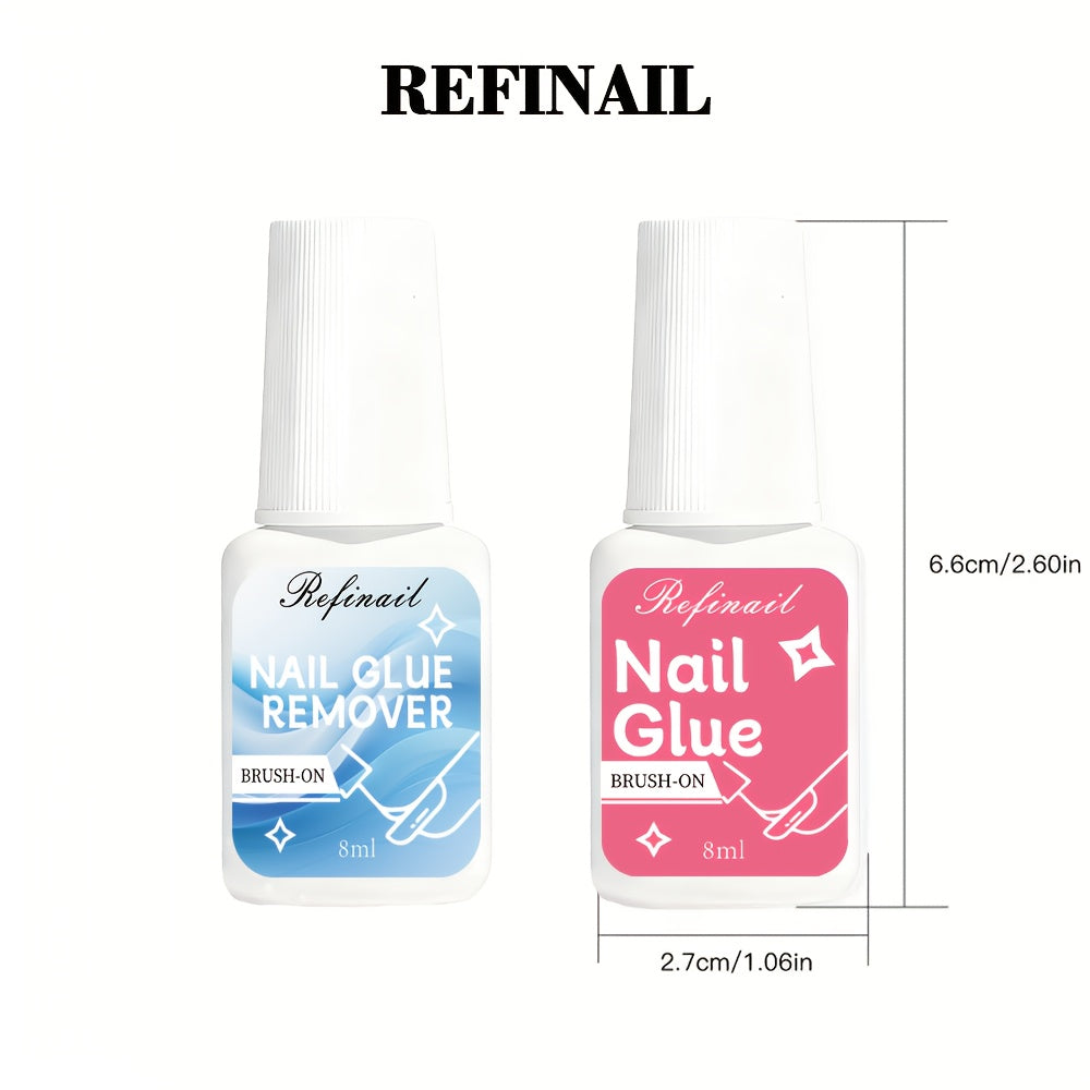 2-Piece Nail Glue and Remover Set