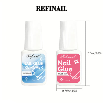 2-Piece Nail Glue and Remover Set