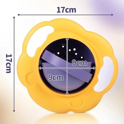 Baby Spill Proof 360° Rotating Snack Bowl
