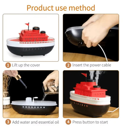 Boat 300ML Ultrasonic Aroma Diffuser