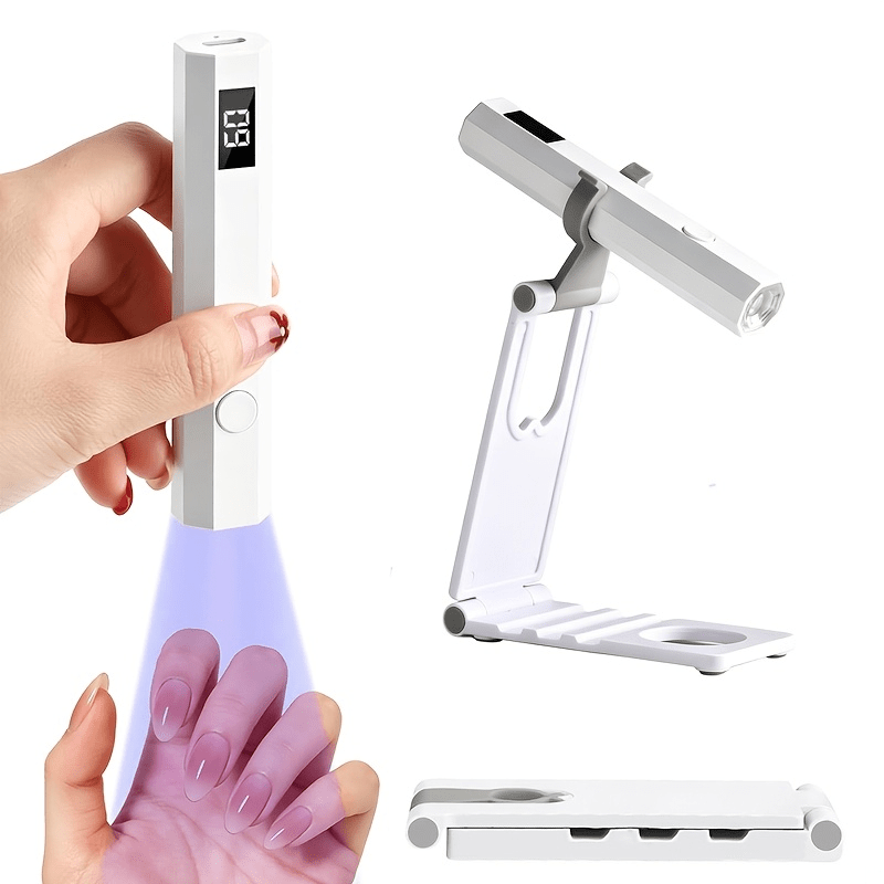 2-in-1 USB Rechargeable Nail Curing Lamp