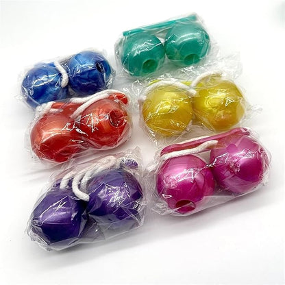 Retro Clacker Ball Handheld Coordination Toy