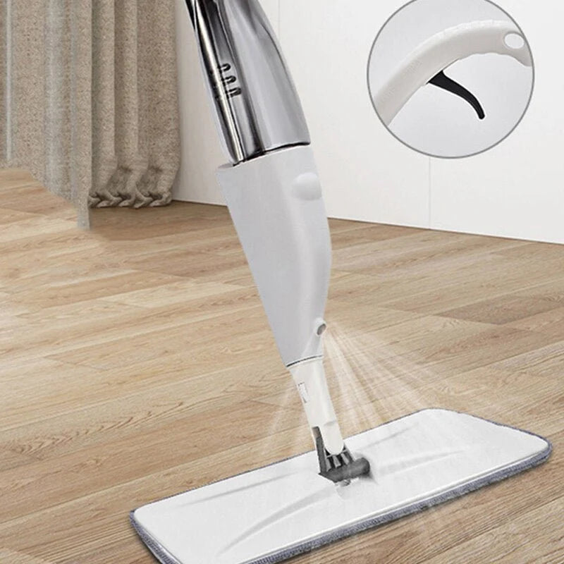 Microfiber Floor Cleaning Spray Mop Swivel