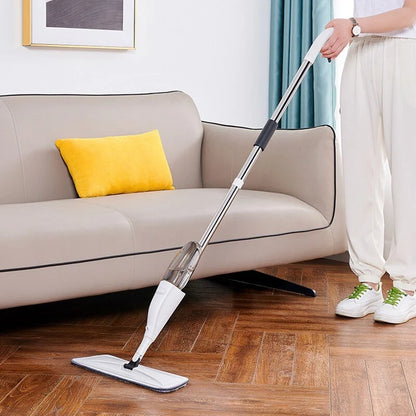 Microfiber Floor Cleaning Spray Mop Swivel