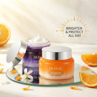 Dr Rashel Vitamin C And Retinol Day & Night Cream Combo