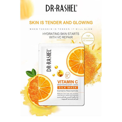 Dr Rashel - Vitamin C Brightening & Anti-Aging Silk Mask