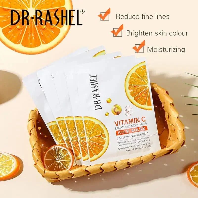 Dr Rashel - Vitamin C Brightening & Anti-Aging Silk Mask