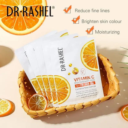 Dr Rashel - Vitamin C Brightening & Anti-Aging Silk Mask