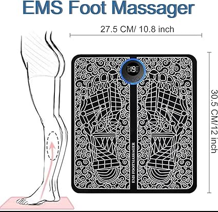 EMS Foot Massager Mat Electric Relaxation Pad