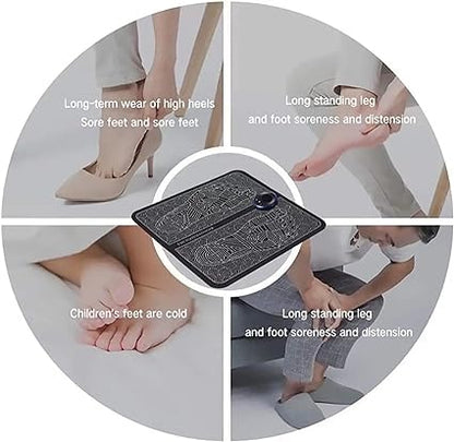 EMS Foot Massager Mat Electric Relaxation Pad