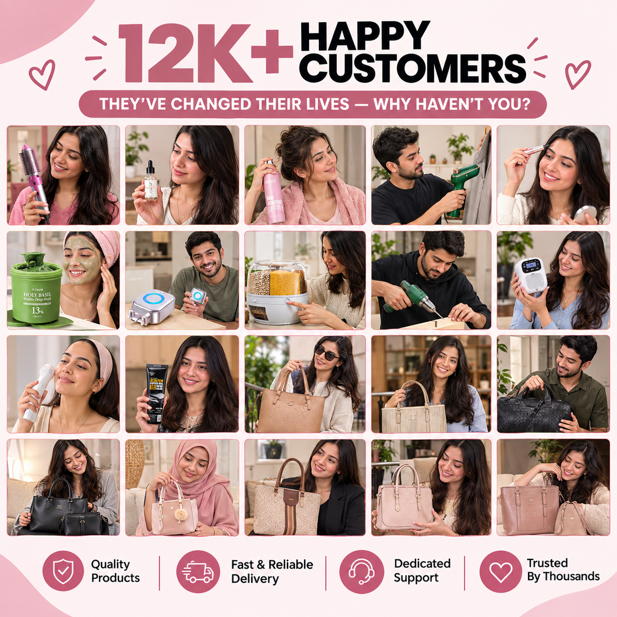 12K Happy Customers