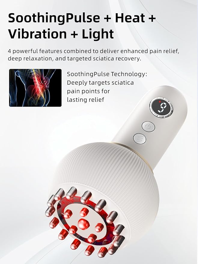 Rechargeable Electric Scalp and Body Massager