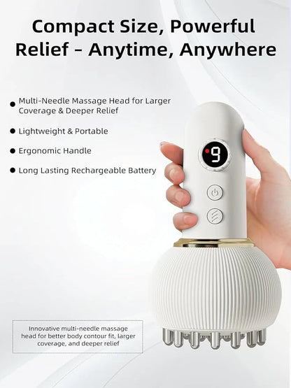 Rechargeable Electric Scalp and Body Massager