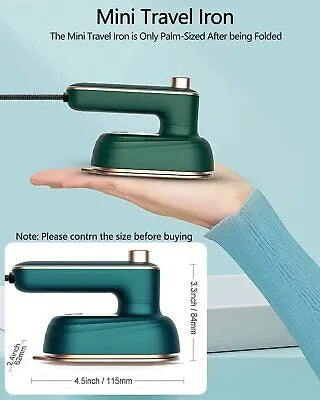 Mini Portable Electric Iron For Travel Clothes