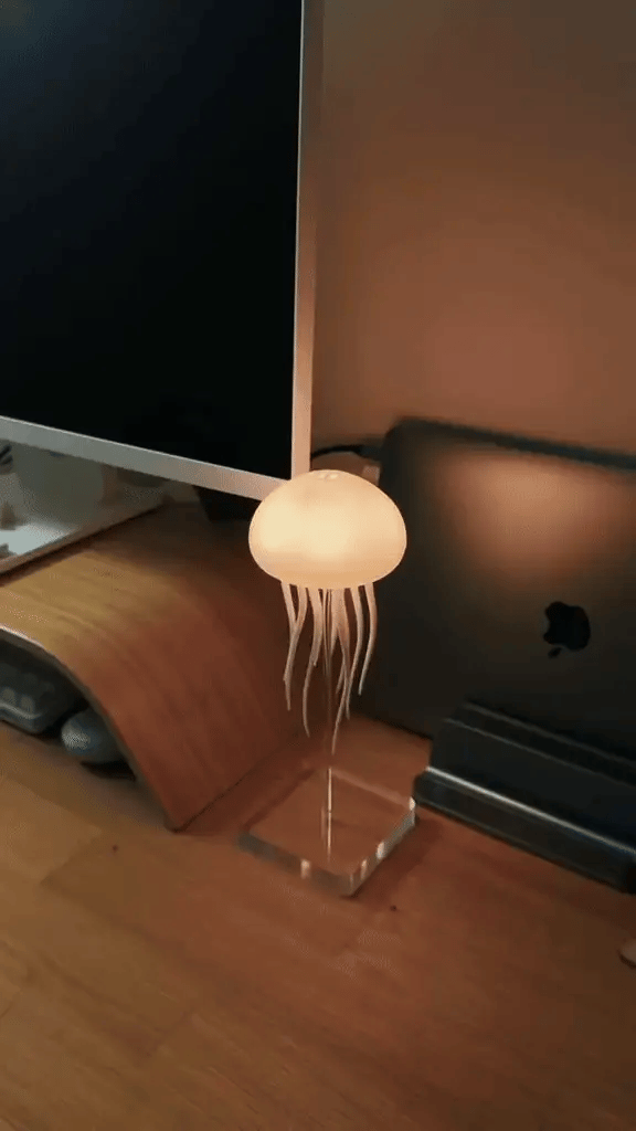 Aurora RGB Jellyfish Sound Reactive Mood Lamp