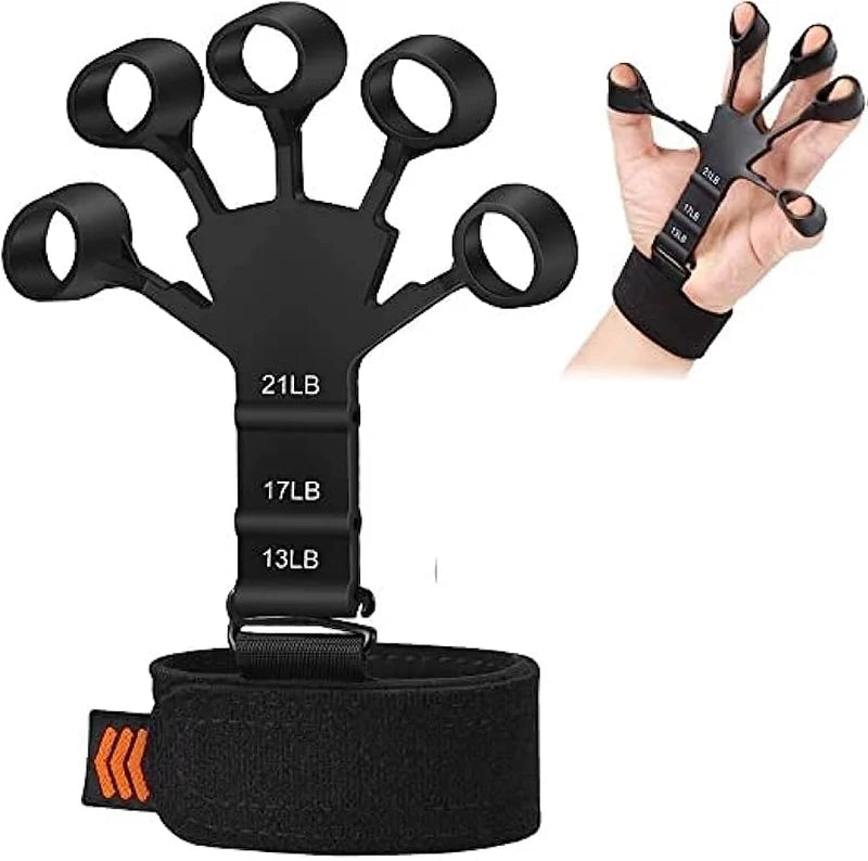 Adjustable Metal Hook Grip Strength Trainer