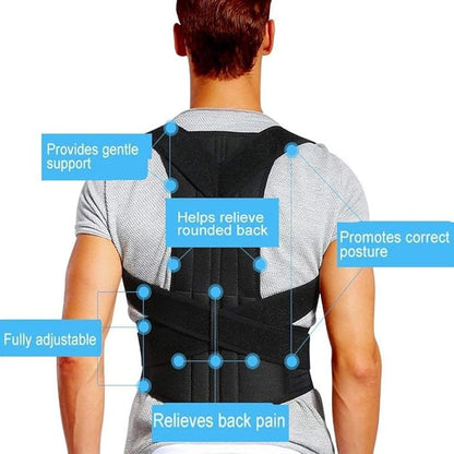Adjustable Posture Corrector Shoulder Support Belt