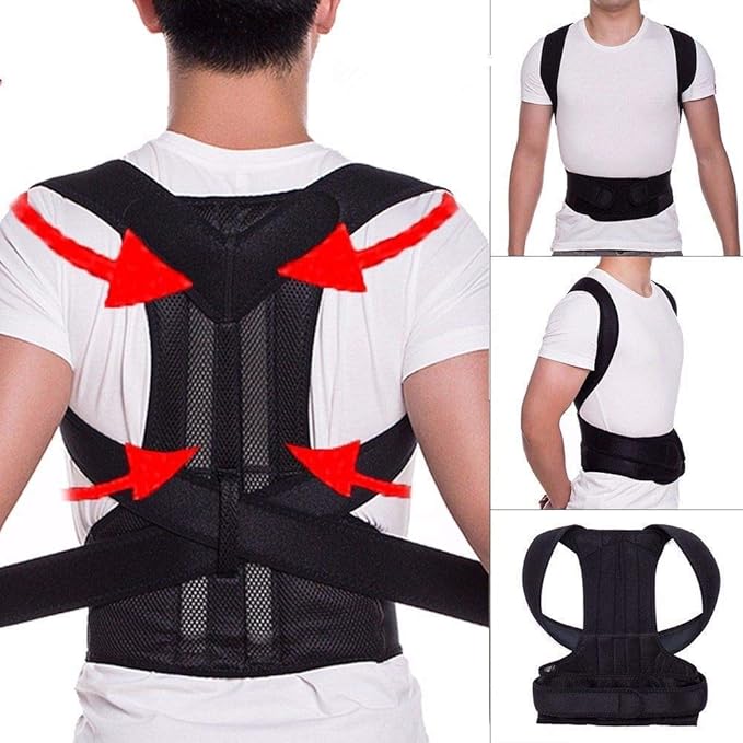 Adjustable Posture Corrector Shoulder Support Belt