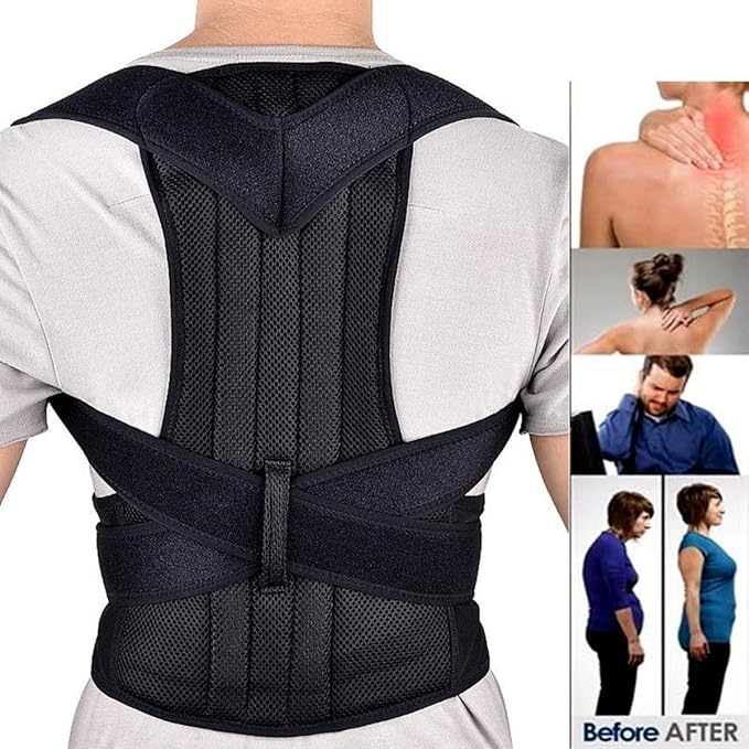 Adjustable Posture Corrector Shoulder Support Belt