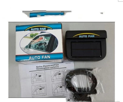Solar Car Cooler Ventilation Fan ABS Exhaust