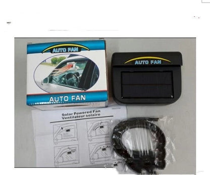 Solar Car Cooler Ventilation Fan ABS Exhaust