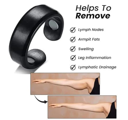 Adjustable Magnetic Wellness Ring Stylish Accessory